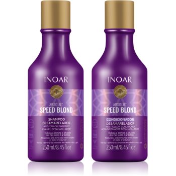INOAR Absolut Speed Blond set pentru par blond