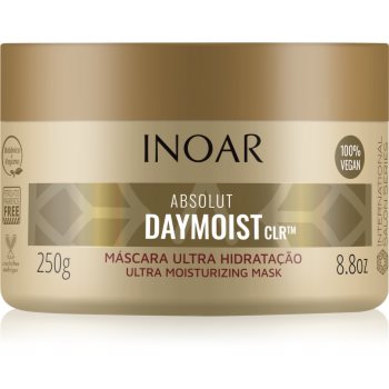 INOAR Absolut Daymoist CLR™ masca pentru hidratare intensa pentru par uscat si vopsit