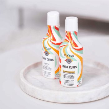 INOAR Curls set pentru păr creț - 1 | YEO
