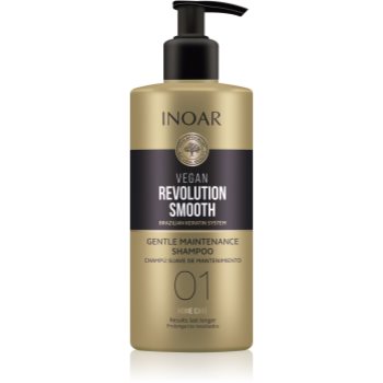 INOAR Vegan Revolution Smooth şampon de netezire pentru par uscat si indisciplinat