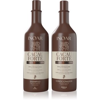 INOAR Cacau Forte Duo набір для зміцнення волосся 2 кс