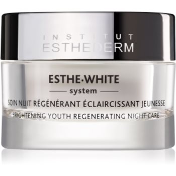 Institut Esthederm Esthe White Brightening Youth Regenerating Night Care crema de noapte pentru albire efect regenerator accesorii imagine noua