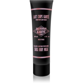 Institut Karité Paris Black Leather Shea Body Milk lapte de corp unt de shea