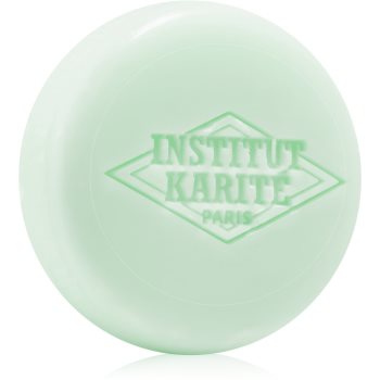 Institut Karité Paris Lily Of The Valley Shea Macaron Soap săpun solid + carcasă