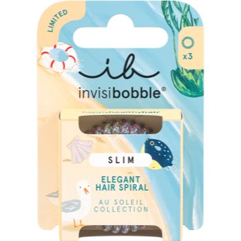 invisibobble Slim Au Soleil Vibrant Vacation Elastice pentru par - 1 | YEO