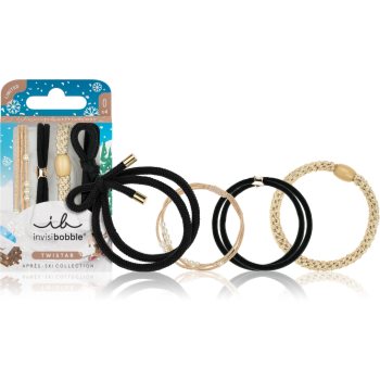 invisibobble Apres Ski Elastice pentru par 4 pc