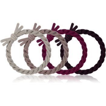 invisibobble Braidies Rosy Romance тонкі гумки для волосся 4 кс