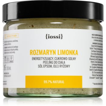 Iossi classic rosemary lime exfoliant din zahar pentru corp