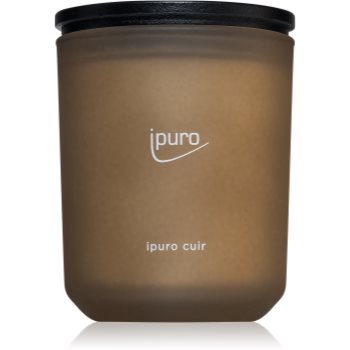 Ipuro classic cuir lumânare parfumată