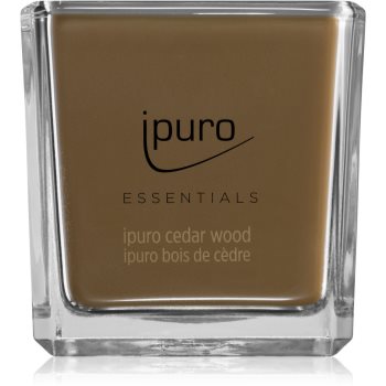 ipuro Essentials Cedar Wood lumânare parfumată