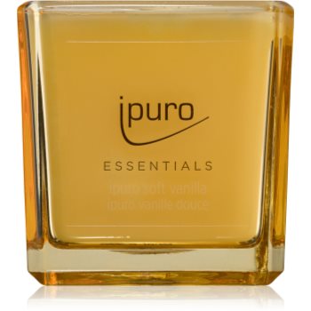 ipuro Essentials Soft Vanilla lumânare parfumată