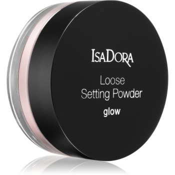 IsaDora Loose Setting Powder Glow pudra pentru stralucire accesorii imagine noua