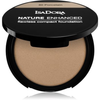 IsaDora Nature Enhanced Flawless Compact Foundation crema compacta IsaDora imagine noua