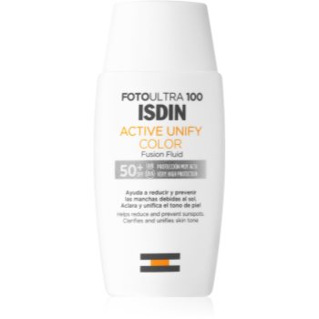 ISDIN FotoUltra 100 Active Unify crème de protectie anti-acnee SPF 50+