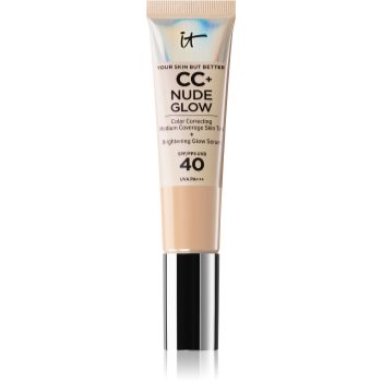 IT Cosmetics Your Skin But Better CC + Nude Glow Fond de ten iluminator SPF 40