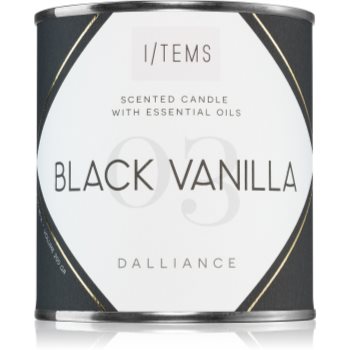 I/TEMS Essential 03 / Black Vanilla lumânare parfumată