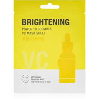 Its Skin Power 10 Formula VC Effector masca textila iluminatoare pentru tenul uscat image4