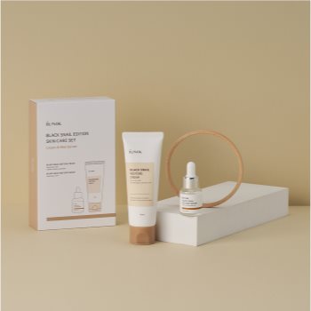 iUnik Black Snail set cadou pentru regenerarea și reînnoirea pielii - 1 | YEO