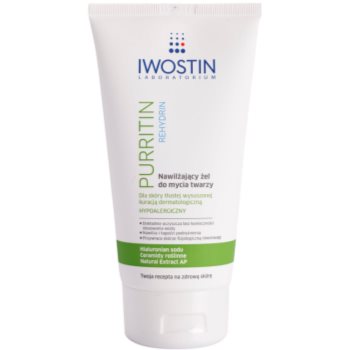 Iwostin Purritin Rehydrin gel de curatare hidratant pentru piele uscata si iritata in urma tratamentului antiacneic Iwostin imagine
