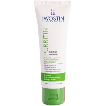 Iwostin Purritin emulsie matifianta pentru tenul gras, predispus la acnee Iwostin Cosmetice și accesorii