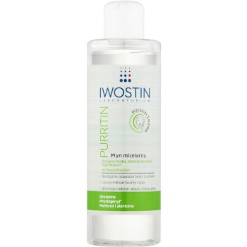 Iwostin Purritin apa pentru curatare cu particule micele pentru tenul gras, predispus la acnee