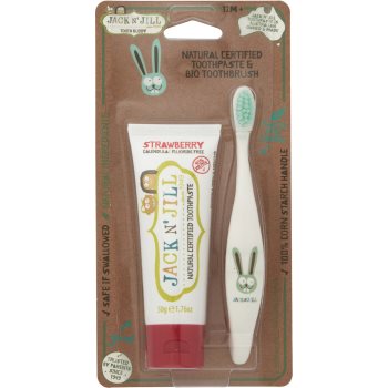Jack n’ jill natural set pentru îngrijirea dentară (pentru copii)