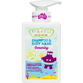 Jack N’ Jill Serenity gel de duș și șampon delicat pentru copii 2 in 1 Jack N’ Jill