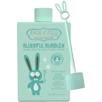 Jack N’ Jill Natural Bathtime Blissful Bubbles spuma de baie cu inel pentru baloane de săpun baie imagine noua