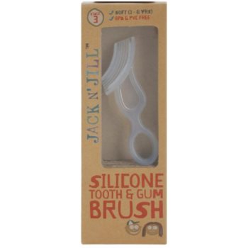 Jack N’ Jill Silicone periuta de dinti si gingii pentru copii fin - 1 | YEO