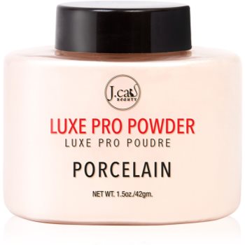 Cosmetice și accesorii, J.Cat Beauty Luxe Pro pudră liberă pentru fixare cu efect matifiant - Sellmag.ro