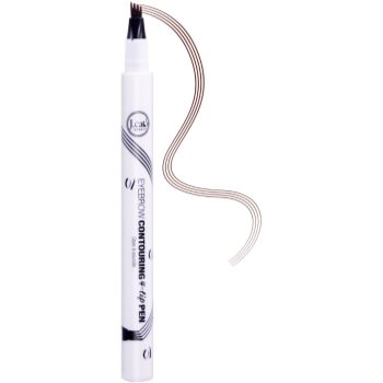 J.Cat Beauty Eyebrow Countouring 4-tip Pen fixare pe termen lung pentru sprâncene - 1 | YEO