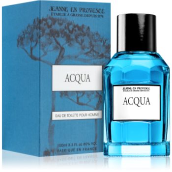 Jeanne en Provence Acqua Eau de Toilette pentru bărbați