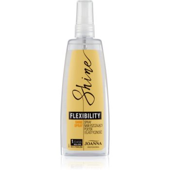 Joanna professional shine spray de păr cu fixare ușoară pentru un par stralucitor si catifelat