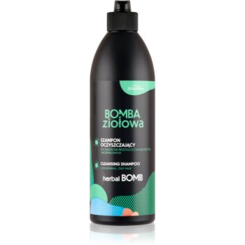 Joanna Herbal Bomb Cleansing Shampoo curatarea profunda a scalpului pentru par si scalp gras