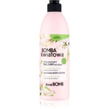 Joanna Floral Bomb Smoothing lapte de corp hidratant