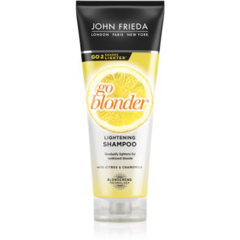 John Frieda Sheer Blonde Go Blonder șampon decolorant pentru par blond John Frieda imagine noua
