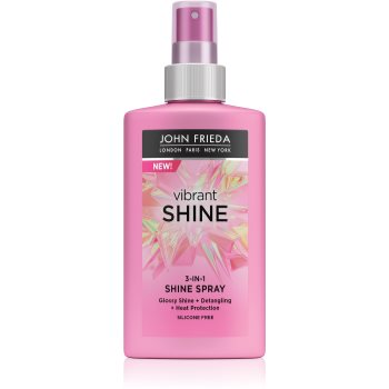 John Frieda Vibrant Shine Spray de par multifunctional pentru un par stralucitor si catifelat image9