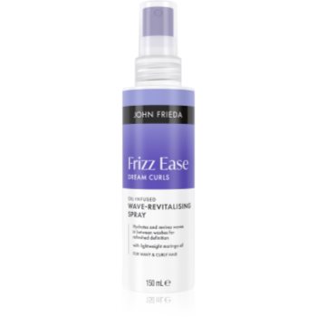 John Frieda Frizz Ease Oil-Infused Wave-Revitalising Spray зволожуючий спрей для волосся для хвилястого та кучерявого волосся 150 мл
