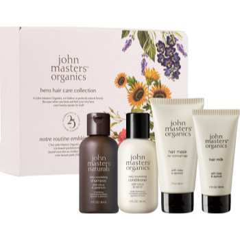 John Masters Organics Hero Hair Care set cadou (pentru un aspect perfect al parului)