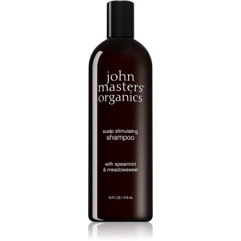 John Masters Organics Spearmint & Meadowsweet Scalp Stimulating Shampoo sampon pentru cresterea parului pentru un scalp seboreic