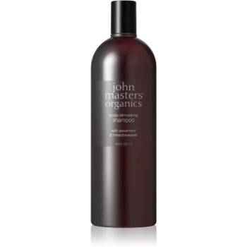 John Masters Organics Scalp Stimulanting Shampoo With Spermint & Medosweet Sampon Pentru Cresterea Parului Cu Menta