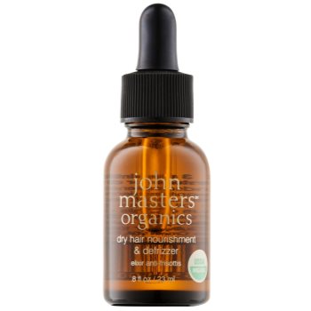 John Masters Organics Dry Hair Nourishment & Defrizzer ulei pentru netezirea parului John Masters Organics Cosmetice și accesorii