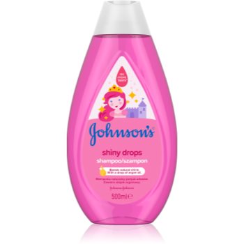 Johnson\'s® Shiny Drops sampon delicat pentru copii