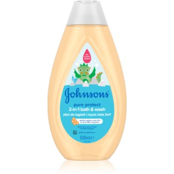 Johnson’s® Wash and Bath gel de dus si baie pentru copii