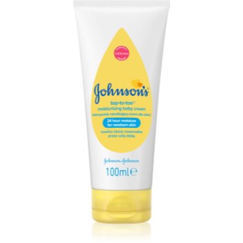 Johnson\'s® Top-to-Toe hidratare pentru fata si corp pentru nou-nascuti si copii