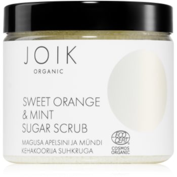 JOIK Organic Sweet Orange & Mint exfoliant de corp cu zahăr