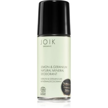 JOIK Organic Lemon & Geranium deodorant mineral