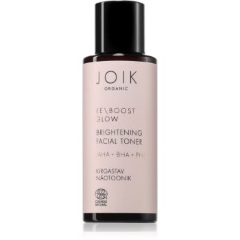 JOIK Organic Re-Boost Glow tonic hidratant cu efect de exfoliere