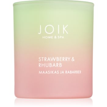 JOIK Home & Spa Strawberry & Rhubarb lumânare parfumată