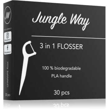 Jungle Way 3 in 1 Flosser scobitoare interdentara Jungle Way imagine